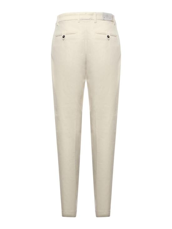  일레븐티 스트레이트 팬츠 L75PANJ05TES0J23100 White - ELEVENTY