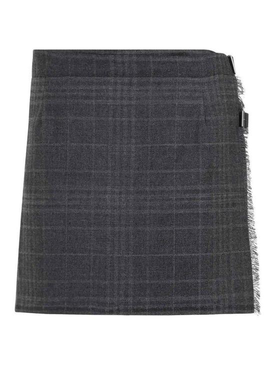  발렌시아가 숏 원피스 850673TQT011240 Grey