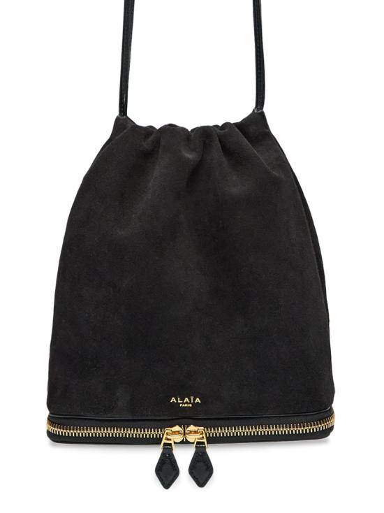 26SS 알라이아 숄더백 AA1L2029CA577 999 BLACK - ALAIA