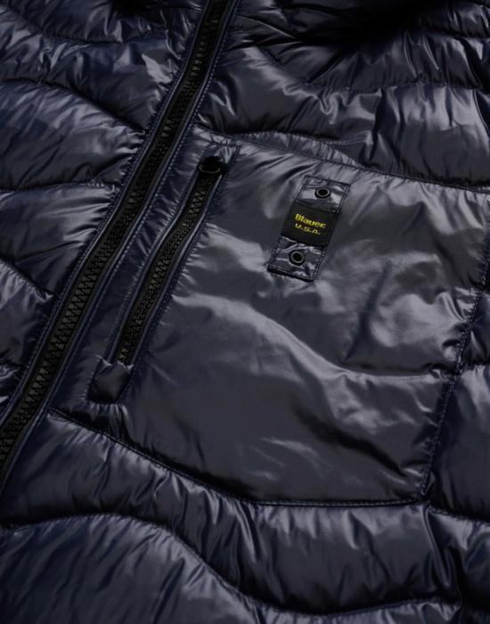 25FW 블라우어 패딩 25WBLUC03074 Blue - BLAUER