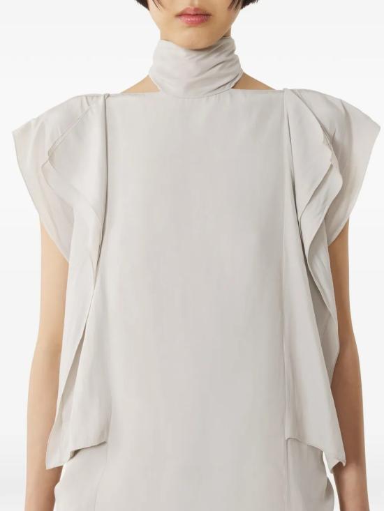 26SS 랑방 민소매 티셔츠 RWTO00134778013 Beige - LANVIN