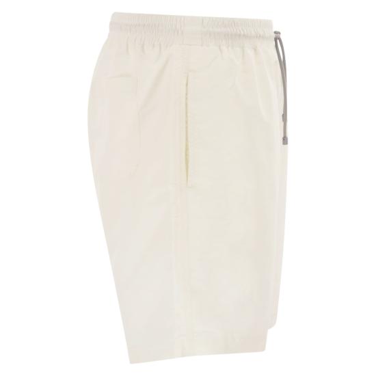 26SS 브루넬로 쿠치넬리 로고 스윔 팬츠 MW817043 WHITE - BRUNELLO CUCINELLI