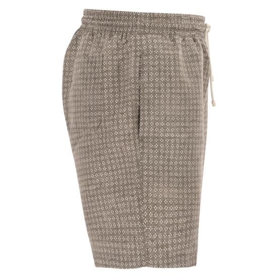 26SS 브루넬로 쿠치넬리 플라워 프린트 나일론 수영복 MR847043 LIGHT BROWN - BRUNELLO CUCINELLI