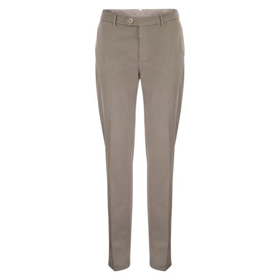 26SS 브루넬로 쿠치넬리 스트레이트 팬츠 M289LI1770 LIGHT BROWN