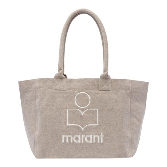 26SS 이자벨마랑 YENKY 옌키 로고 토트백 PM0062FA A1X19M90BE Beige