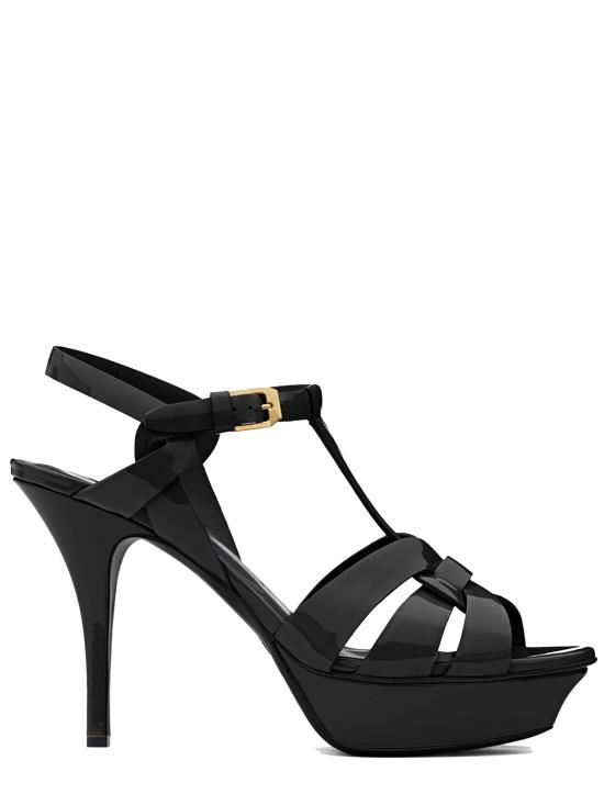 26SS 생로랑 트리뷰트 플랫폼 샌들 315490AAAOW 1000 Black