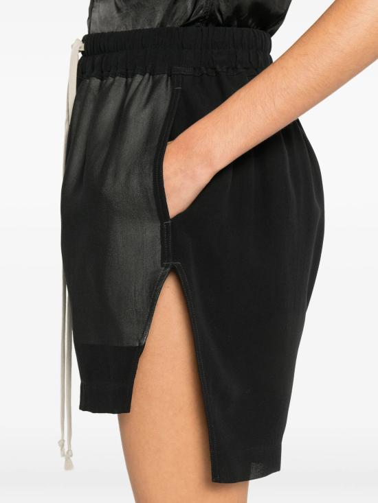 26SS 릭 오웬스 숏팬츠 RP01F6351G 09 Black - RICK OWENS