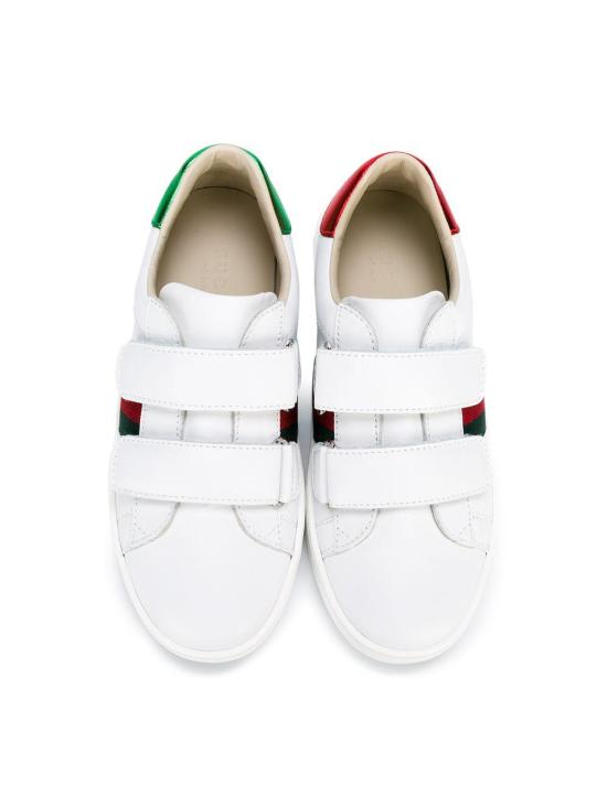 26SS [키즈] 구찌 스니커즈 455448CPWP0 9085 White - GUCCI