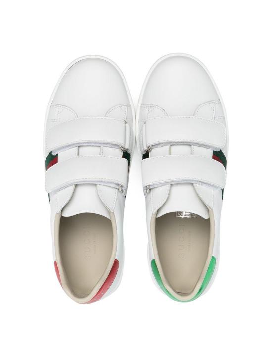 26SS [키즈] 구찌 스니커즈 455448CPWP0 9085 White - GUCCI