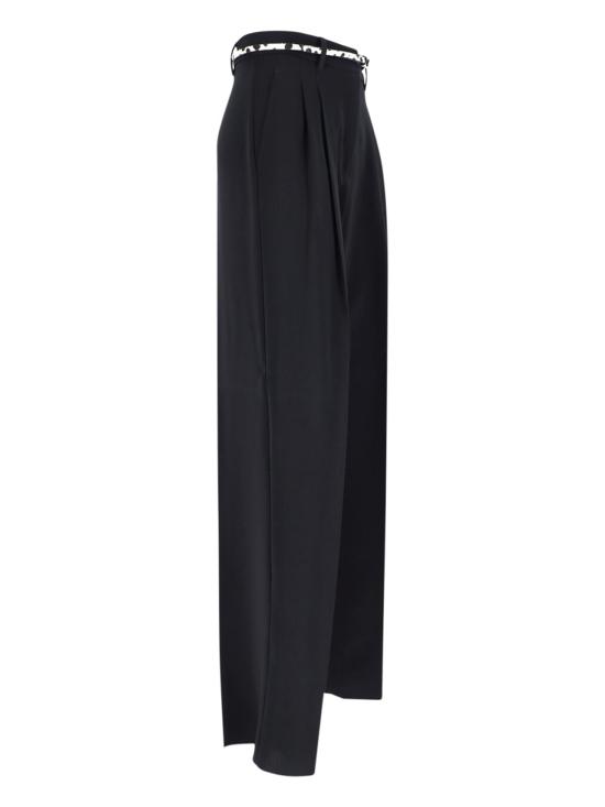 26SS 막스마라 스튜디오 스트레이트 팬츠 2616131015600 001 Black - MAX MARA STUDIO