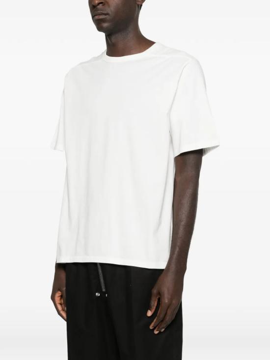 26SS 릭 오웬스 반팔 티셔츠 RU01F2232JA 11 White - RICK OWENS