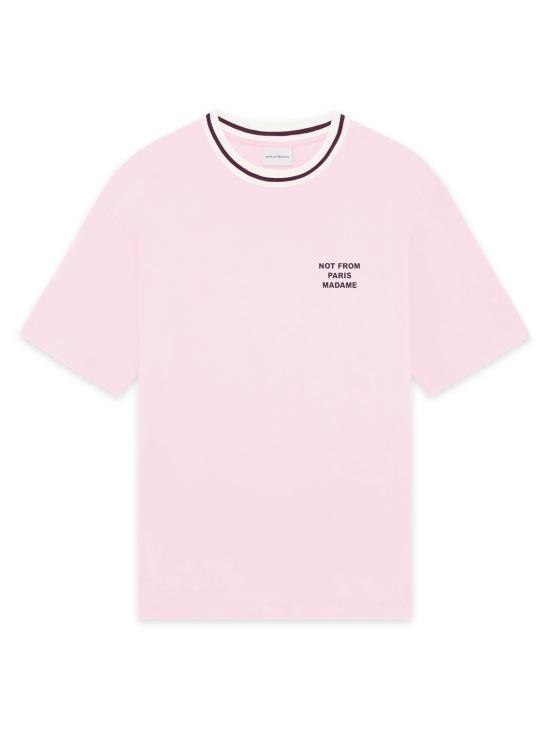 26SS 드롤드무슈 반팔 티셔츠 JTS189CO002 LPI Pink
