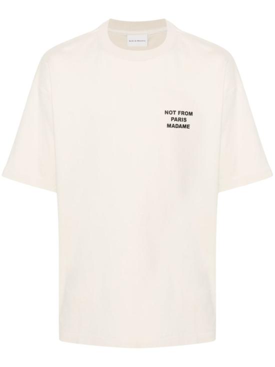 26SS 드롤드무슈 반팔 티셔츠 PERMTS203CO002 Beige