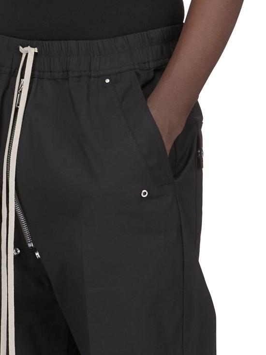 26SS 릭 오웬스 스트레이트 팬츠 RU01F2361TE 09 Black - RICK OWENS