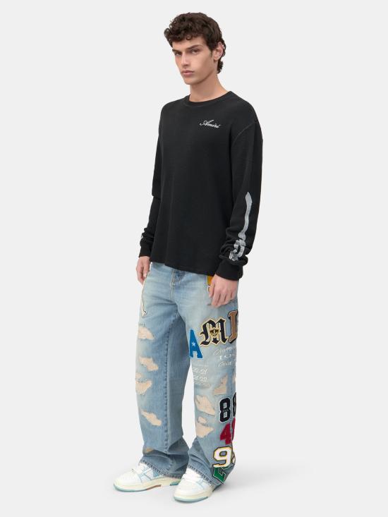 26SS 아미리 반팔 티셔츠 AMTOJR1032 001 Black - AMIRI
