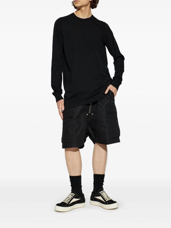 26SS 릭 오웬스 숏팬츠 RU01F2360CDU 09 Black - RICK OWENS