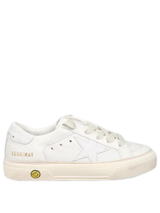 26SS [키즈] 골든구스 스니커즈 F004814 10100 White