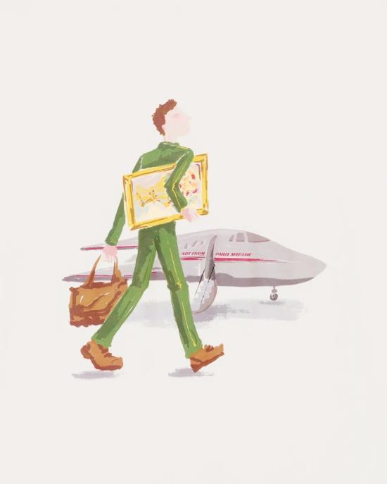 26SS 드롤드무슈 반팔 티셔츠 JTS290CO002 OW White - DROLE DE MONSIEUR