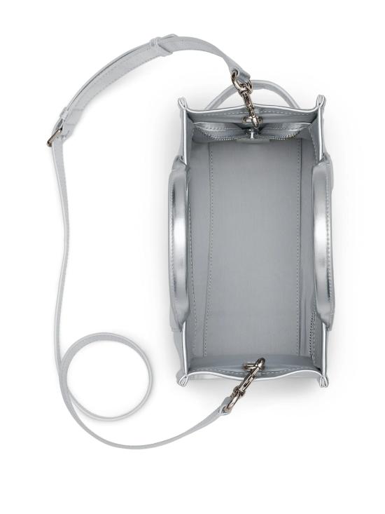 26SS 마크제이콥스 메탈릭 스몰 토트백 2F3HTT004H01 039 Silver - MARC JACOBS