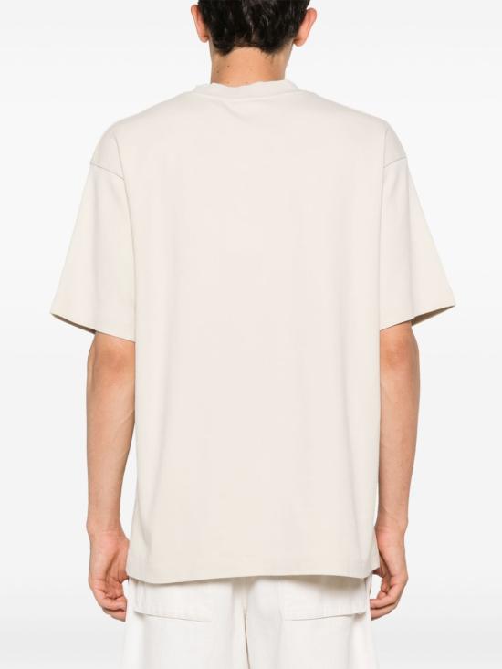 26SS 드롤드무슈 반팔 티셔츠 PERMTS202CO002 Beige - DROLE DE MONSIEUR