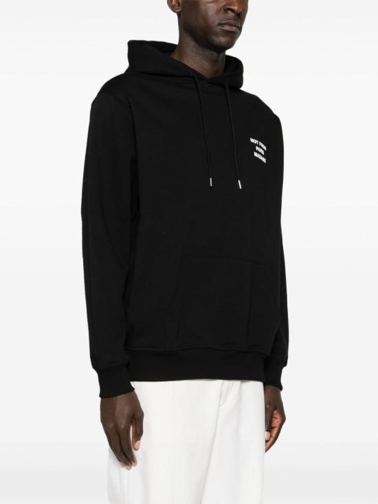 26SS 드롤드무슈 후드 티셔츠 PERMHO162CO127 BL Black - DROLE DE MONSIEUR