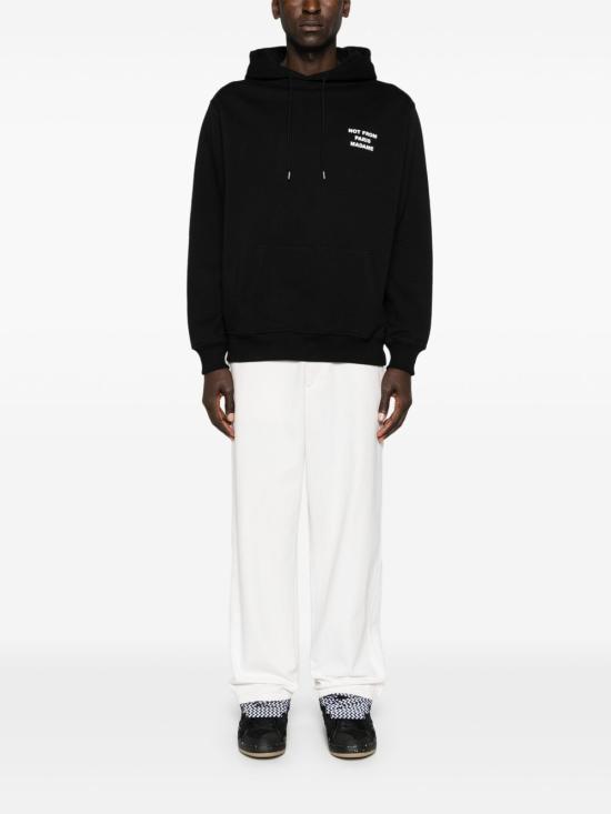 26SS 드롤드무슈 후드 티셔츠 PERMHO162CO127 BL Black - DROLE DE MONSIEUR