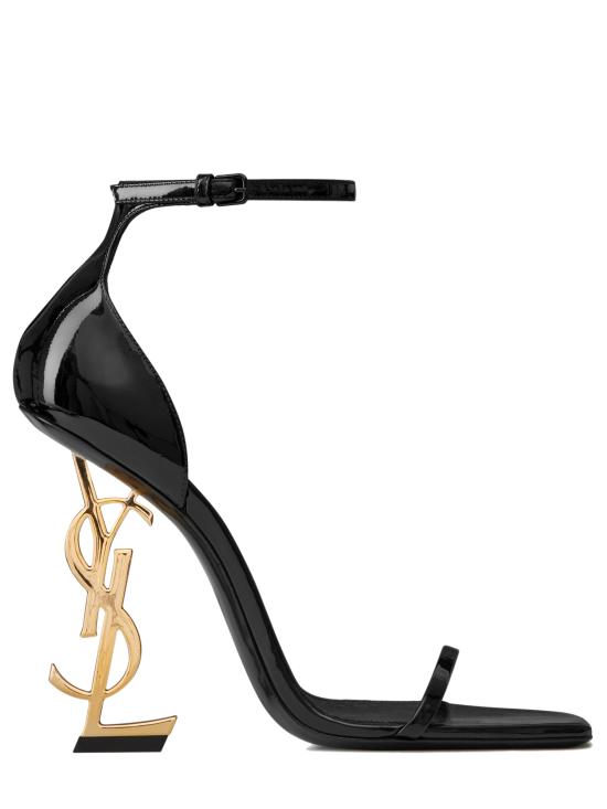 26SS 생로랑 오피움 샌들 페이턴트 5576621TV1A 1000 Black