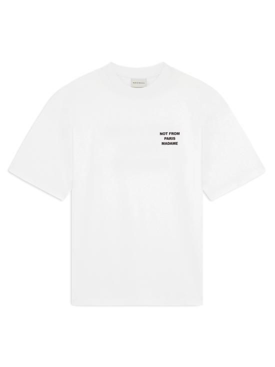 26SS 드롤드무슈 반팔 티셔츠 PERMTS203CO002 OPW White