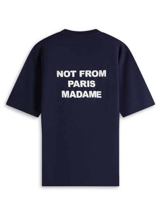 26SS 드롤드무슈 반팔 티셔츠 PERMTS203CO002 NY Blue - DROLE DE MONSIEUR