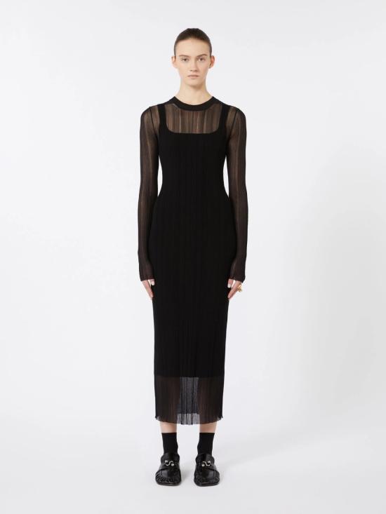 26SS 스포트막스 미디 원피스 2612321031600 005 Black - SPORTMAX