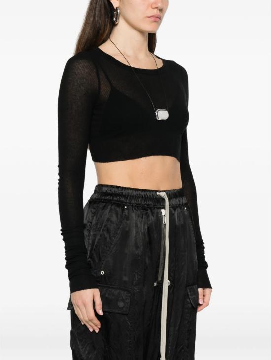 26SS 릭 오웬스 블라우스 RP01F6220RC 09 Black - RICK OWENS