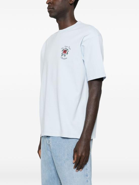 26SS 드롤드무슈 반팔 티셔츠 JTS210CO002 LBE Clear Blue - DROLE DE MONSIEUR