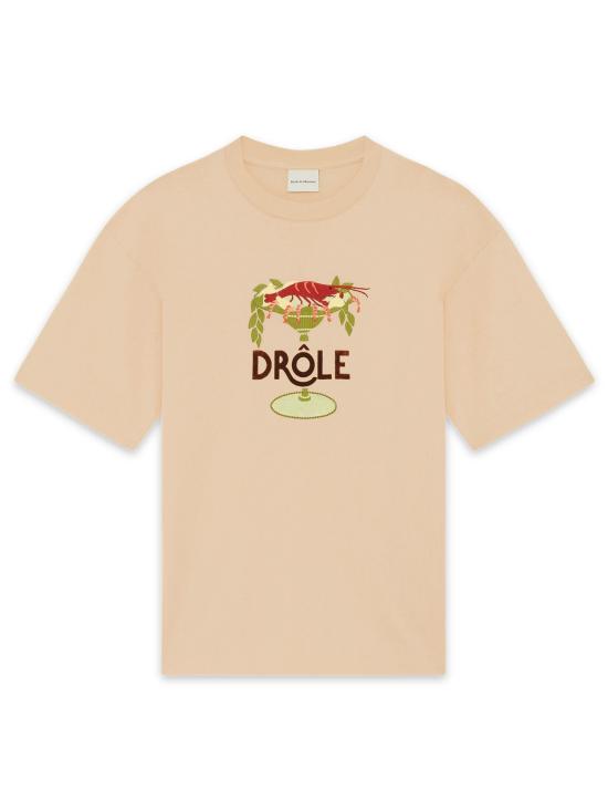 26SS 드롤드무슈 반팔 티셔츠 JTS289CO248 BG Beige