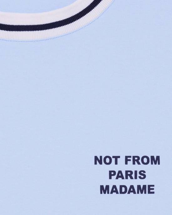 26SS 드롤드무슈 반팔 티셔츠 JTS189CO002 LBE Clear Blue - DROLE DE MONSIEUR