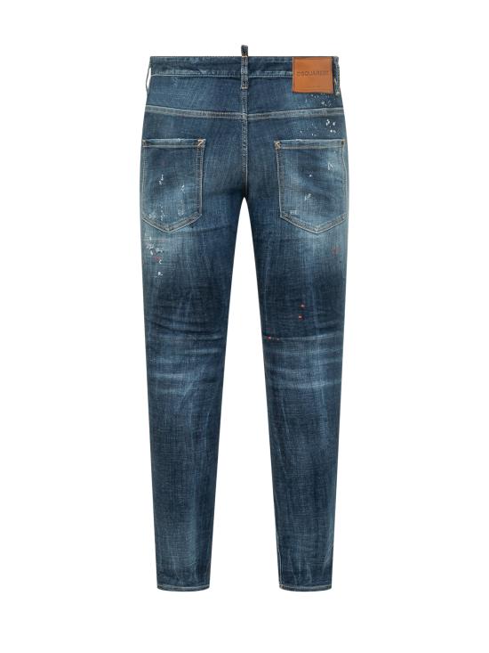 26SS 디스퀘어드2 데님 팬츠 S74LB1928S30664 470 NAVY BLUE - DSQUARED2