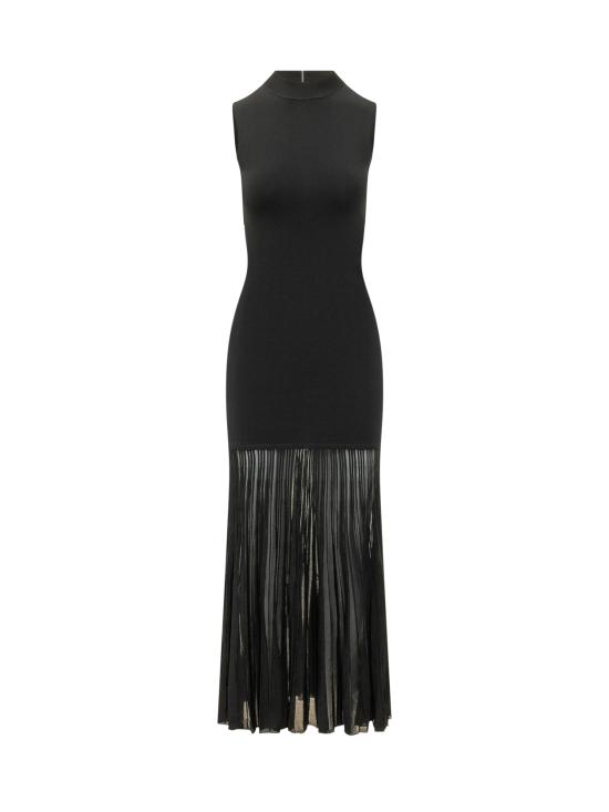 26SS 마이클 코어스 롱 원피스 MR683BSBFD 001 BLACK