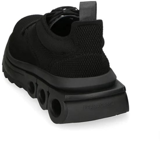25FW 살바토레 페라가모 스니커즈 0760649NIMAKNITNR BLACK - SALVATORE FERRAGAMO
