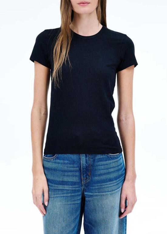  실버레이크 반팔 티셔츠 심플 티 - SLVRLAKE