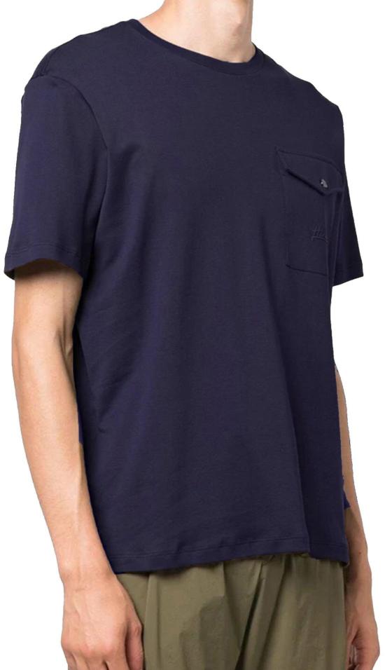 25FW 에르노 반팔 티셔츠 JG00027UR520529200 BLUE - HERNO