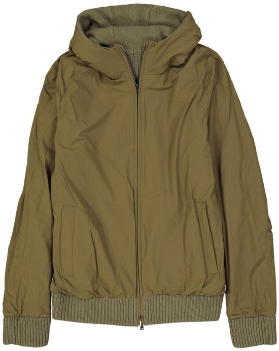 25FW 에르노 후드 티셔츠 MC00020UR701457730 GREEN - HERNO