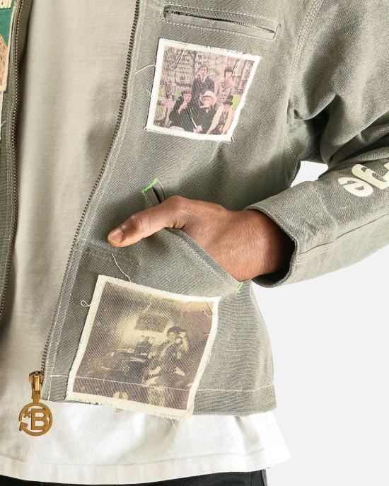  베럴 위드 에이지 봄버 자켓 Better With Age Scandal 리폼 워크웨어 재킷 - BETTER WITH AGE