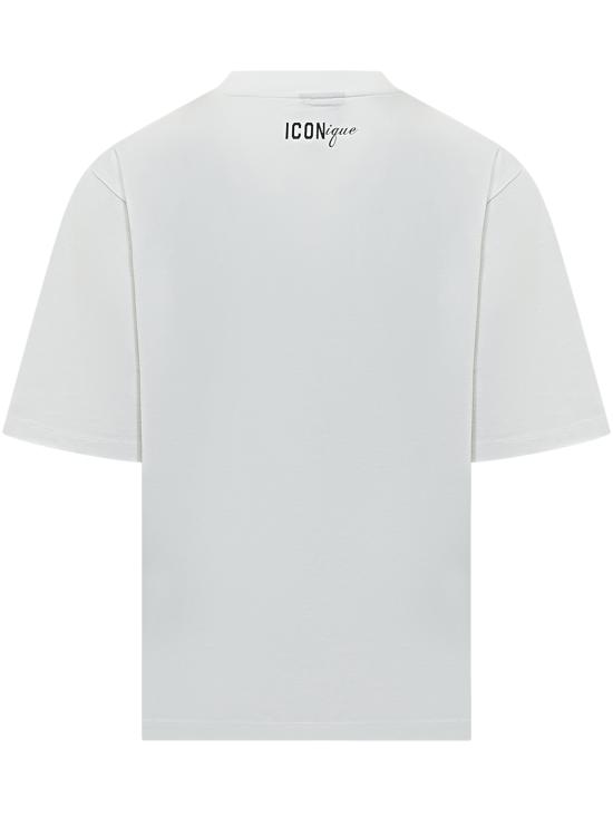 26SS 디스퀘어드2 반팔 티셔츠 S78GD0112D20033 100 WHITE - DSQUARED2