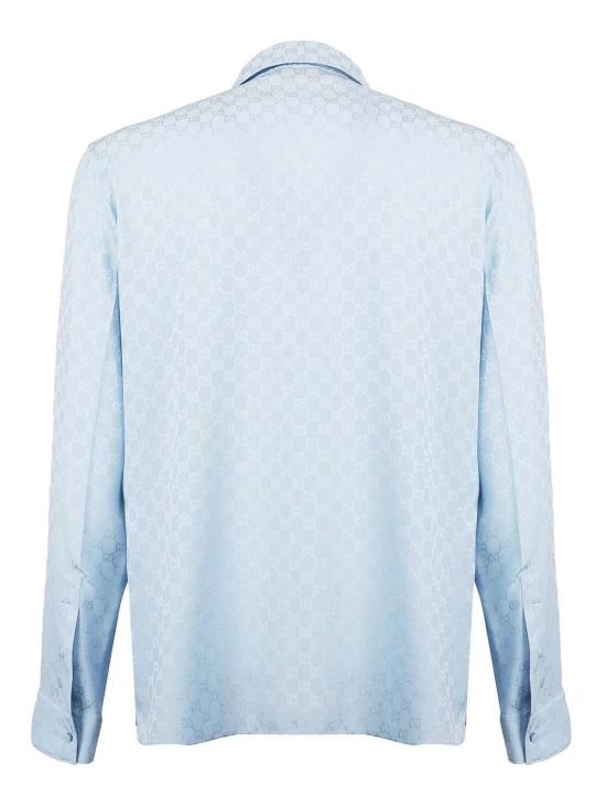 25FW 구찌 긴팔 셔츠 847034ZATF94977 Light Blue - GUCCI