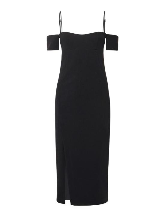 25FW 핑코 미디 스커트 105757A2R9Z99 Black