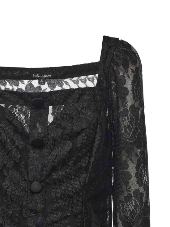 25FW 포러브앤레몬스 숏팬츠 CD3812BLACK Black - FOR LOVE & LEMONS