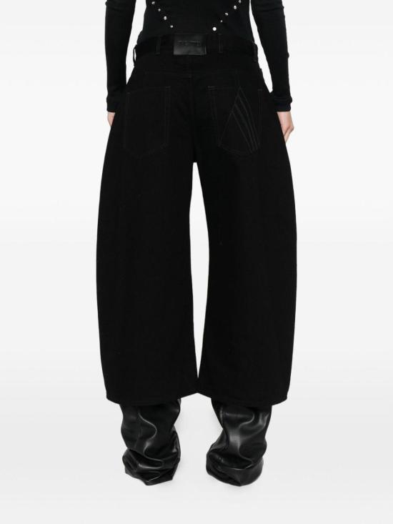 26SS 디 아티코 스트레이트 팬츠 260WCP00293DDD104AA100 Black - THE ATTICO