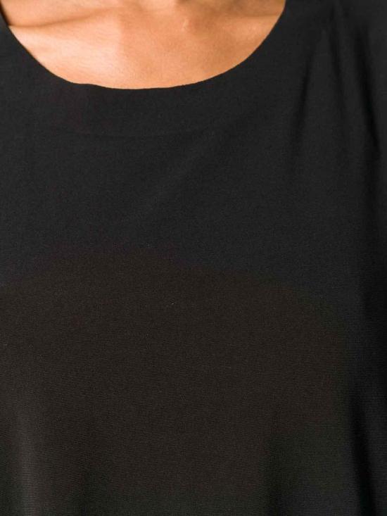 25FW 노마카말리 반팔 티셔츠 KK4266PL104001 Black - NORMA KAMALI