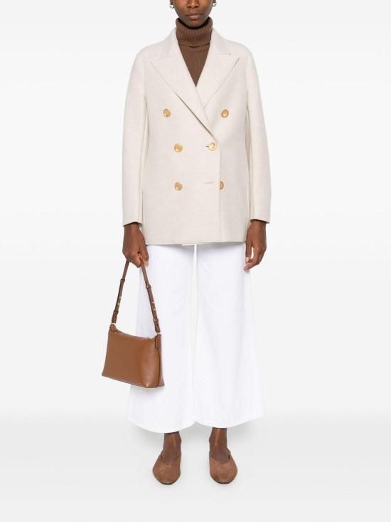 26FW 해리스와프런던 미디 스커트 AG2344MLK410 Beige - HARRIS WHARF LONDON