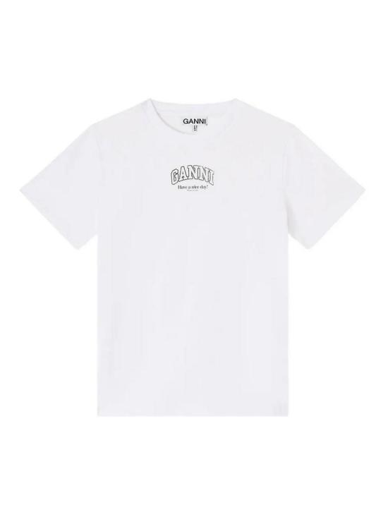 26SS 가니 로고 에센셜 티셔츠 A1050057151 White