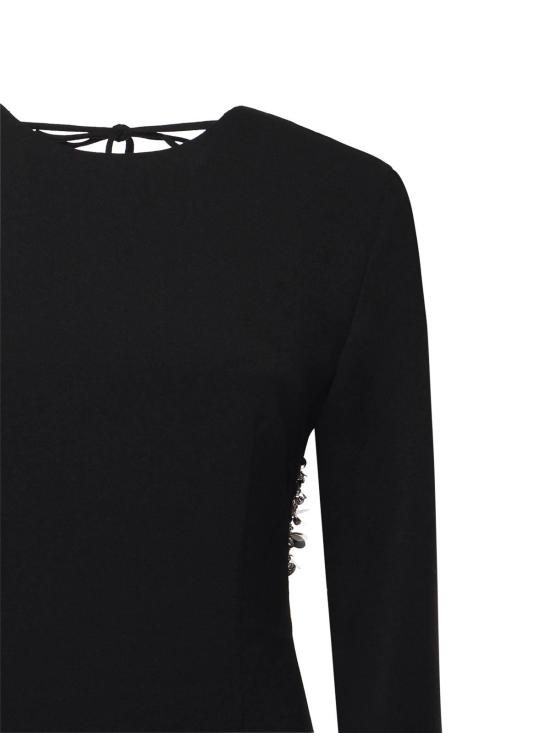 26SS 로테이트 바이 크리스텐슨 미디 스커트 114969100 Black - ROTATE BY BIRGERCHRISTENSEN